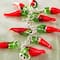Glass Hot Chili Pepper Beads, 19mm by Bead Landing™